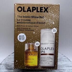 Olaplex Iconic Shine Set No 7 Bonding Oil + No 6 Bond Smoother FULL SIZE BNIB
